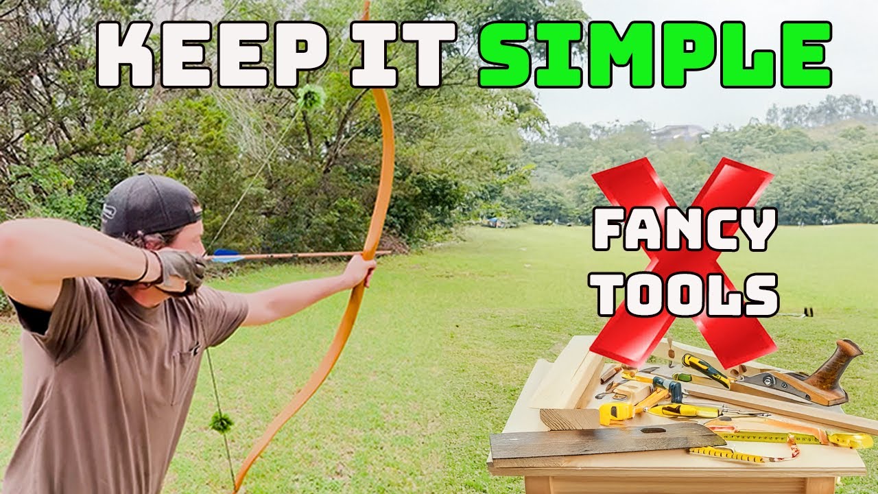 Making an Osage Bow from START TO FINISH Step by Step!