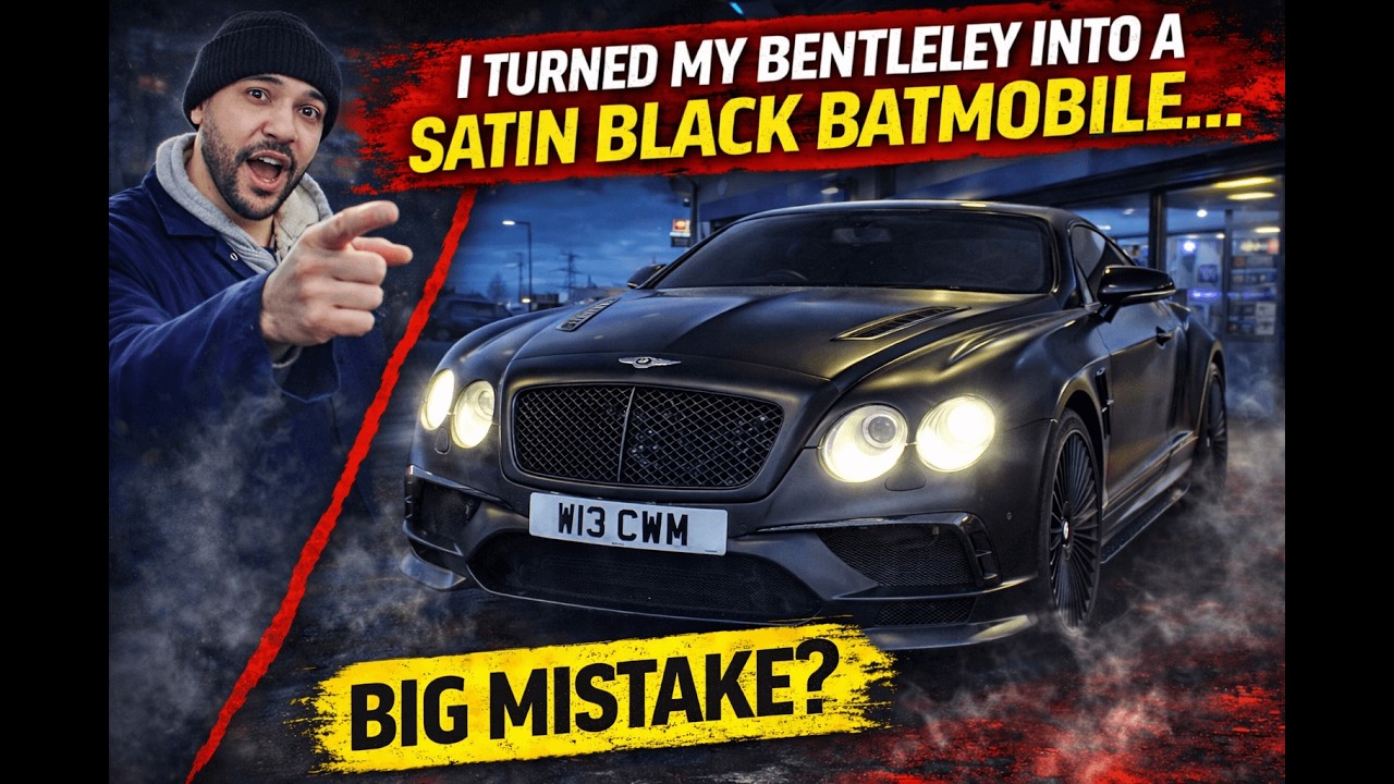 I COMPLETED A $300,000 BENTLEY BOTMOBILE REBUILD! 🔥🦇