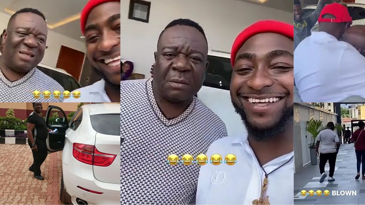 Mr Ibu Visits Davido in Banana Island and Gets a Huge Surprise Gift From OBO in The End