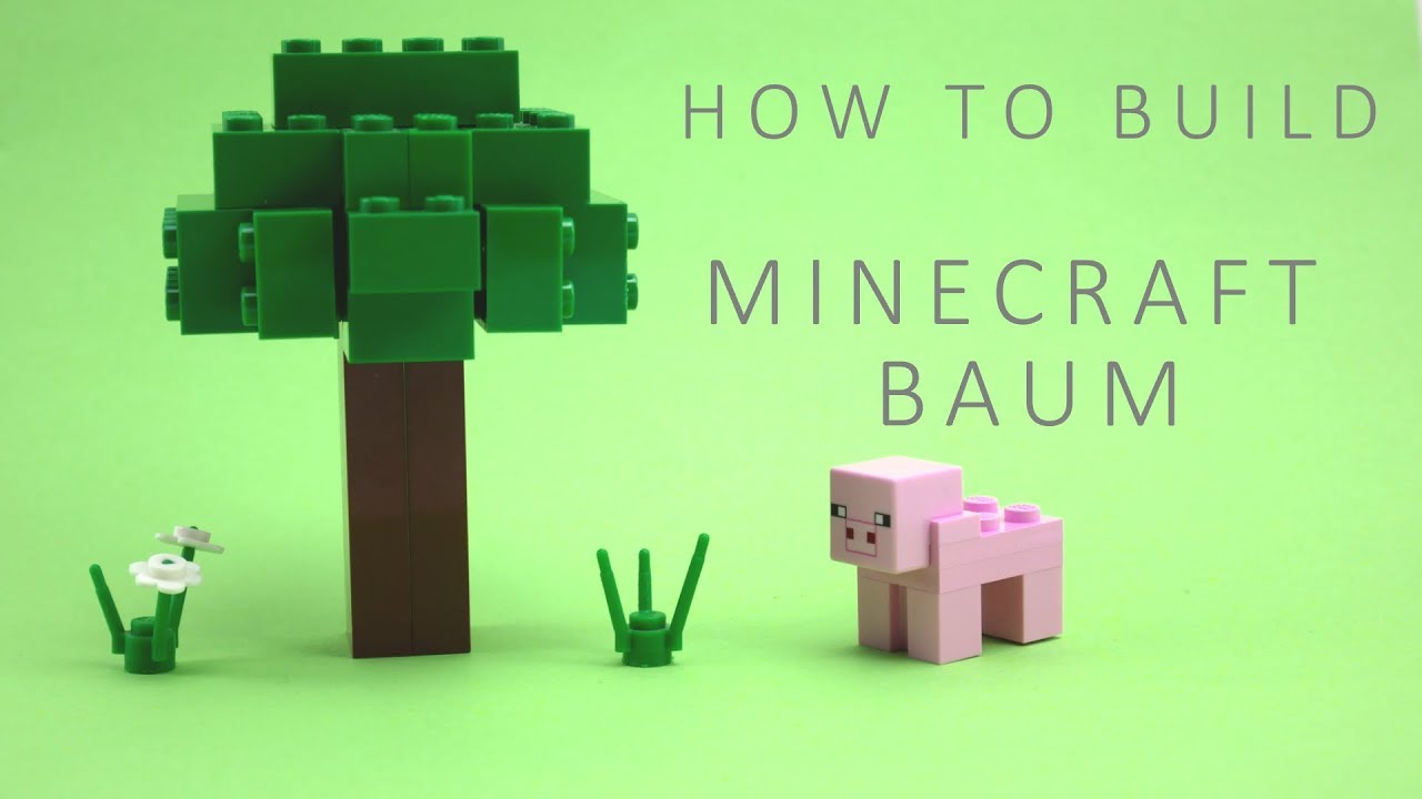 Lego how to build #6 Minecraft Tree | PhinixBuildingStudios