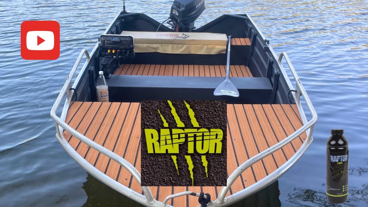 Raptor Lined My Boat   DIY Tinny Upgrades Australia! (EP.7)