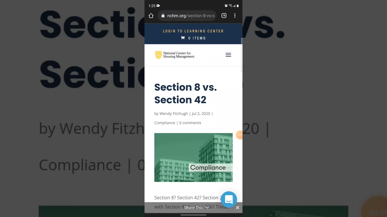 Section 8 vs Section 42 #Low-income #no-income