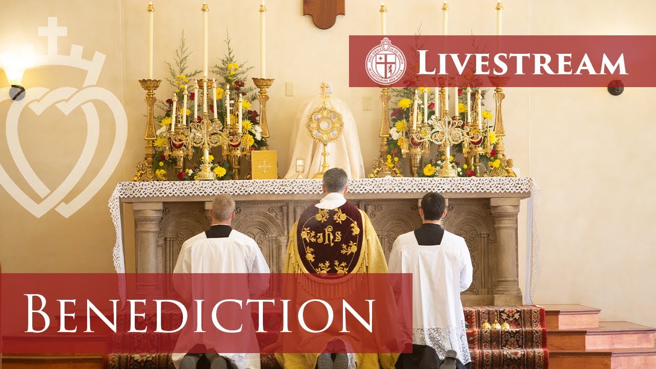 Benediction of the Blessed Sacrament -  12/28/21- St. Thomas Aquinas Seminary