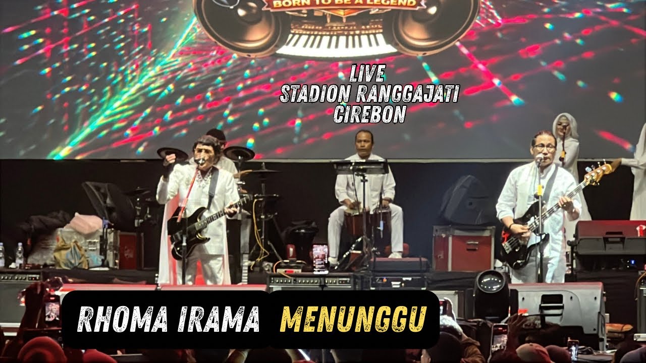 RHOMA IRAMA - MENUNGGU | KONSER 8 DEKADE LIVE CIREBON 