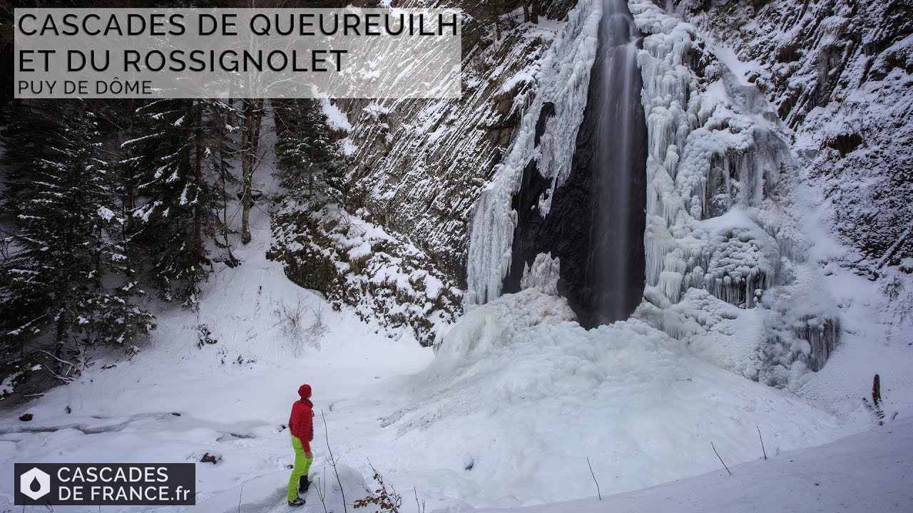 Cascades de Queureuillh et du Rossignolet au Mont Dore dans le Puy de Dôme