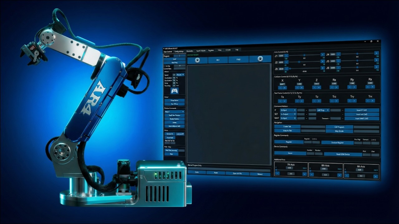AR4 Robot Programming | Python HMI Jogging, Move Types & Offsets Tutorial