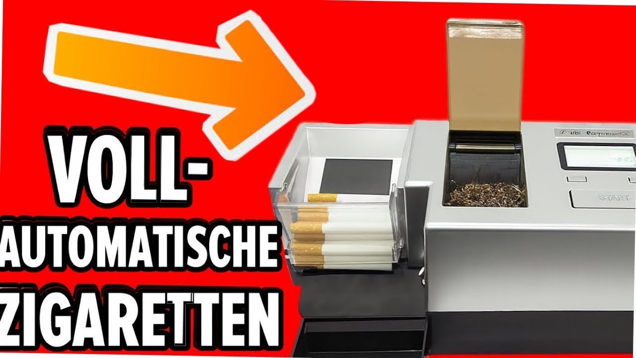 💨 Die Zigarettenmaschine, die ALLES ver&auml;ndert! Vollautomatisch & blitzschnell! 🔥 1