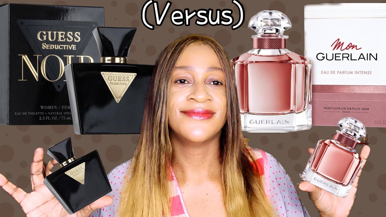 Guess Seductive Noir Perfume Versus Mon Guerlain Intense | Моя коллекция духов