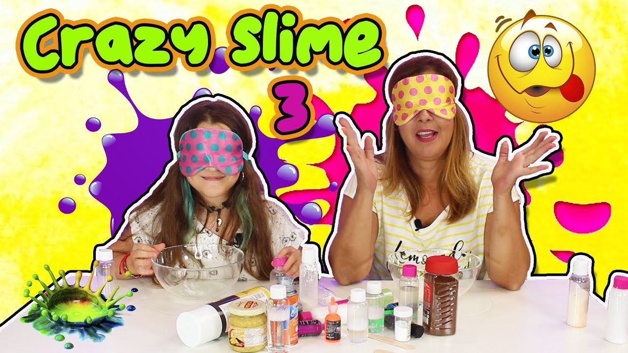 123 Crazy slime !  Slime challenge ! Juegos de slime | COMO SE HACE