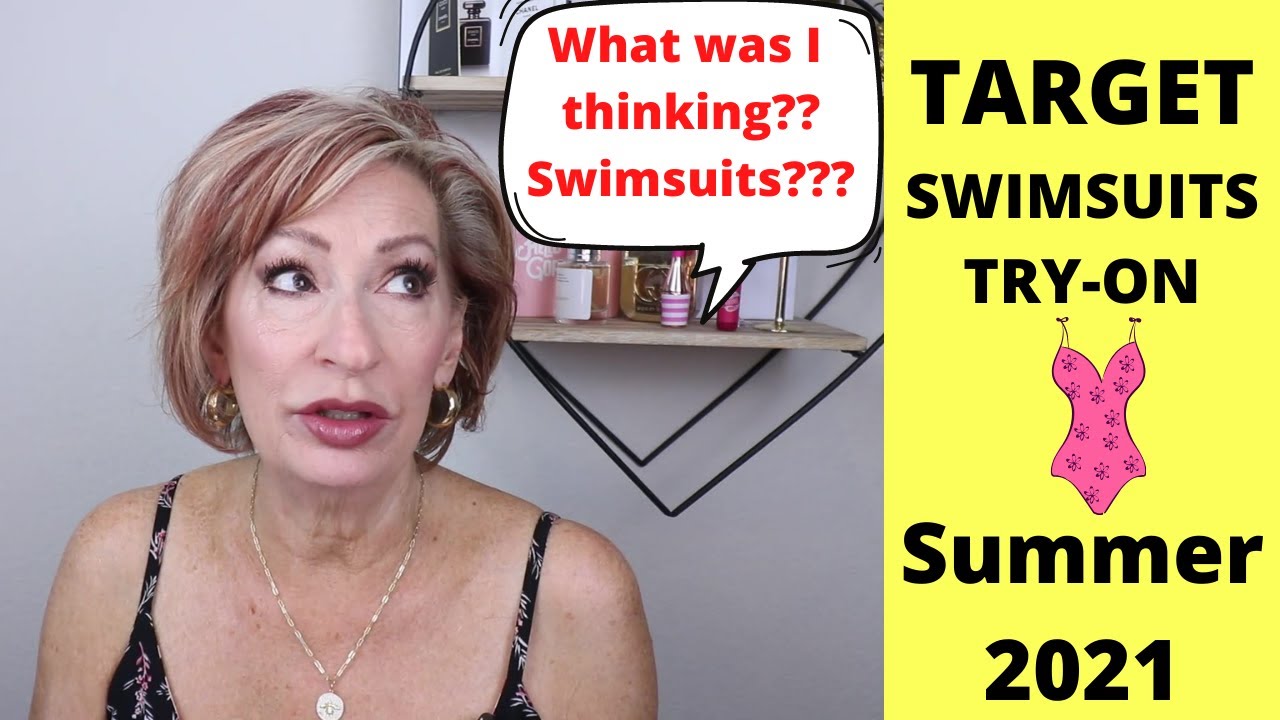 TARGET Swimsuit Try On Summer 2021 | Over 50 Fashion | Try On | Over 60 | Mature Fashion