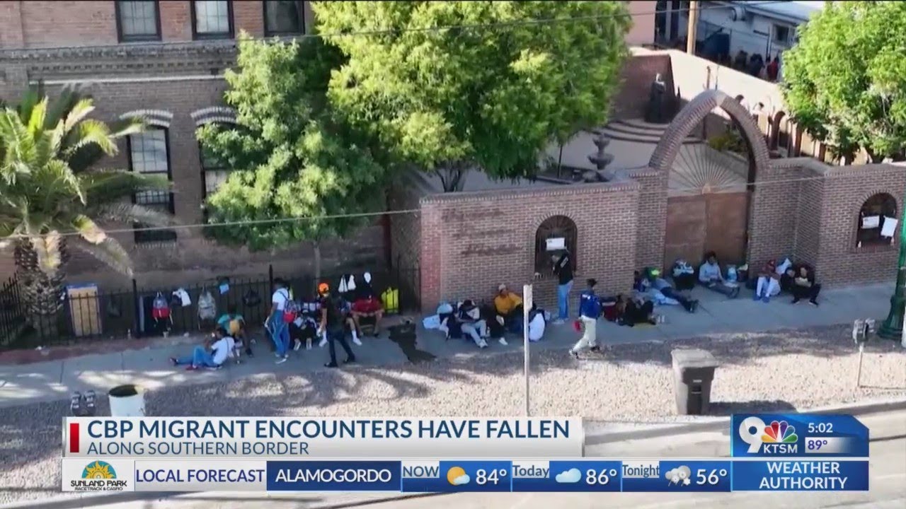CBP migrant encounters have fallen