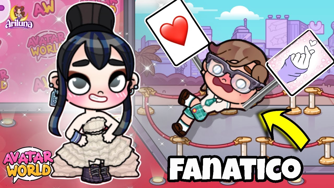 TODOS PIENSAN QUE ESTOY ENAMORADO 💖... Pero Solo Soy Su Fan ✨ | Avatar World 🌎 | ARILUNA