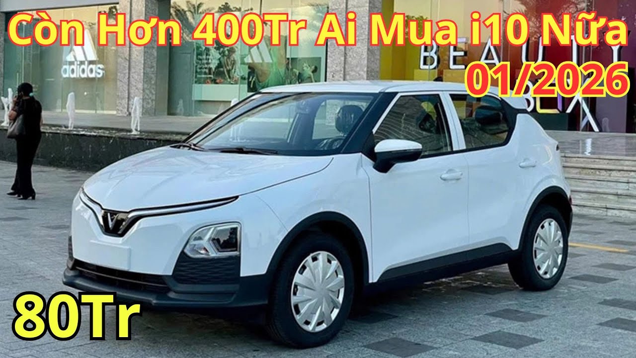 ✅Giá Khuyến Mại VInfast VF5 Tháng 1, Còn Hơn 400Tr Ai Mua i10 Nữa, Giá Lăn Bánh Mới | Xegiatot24h