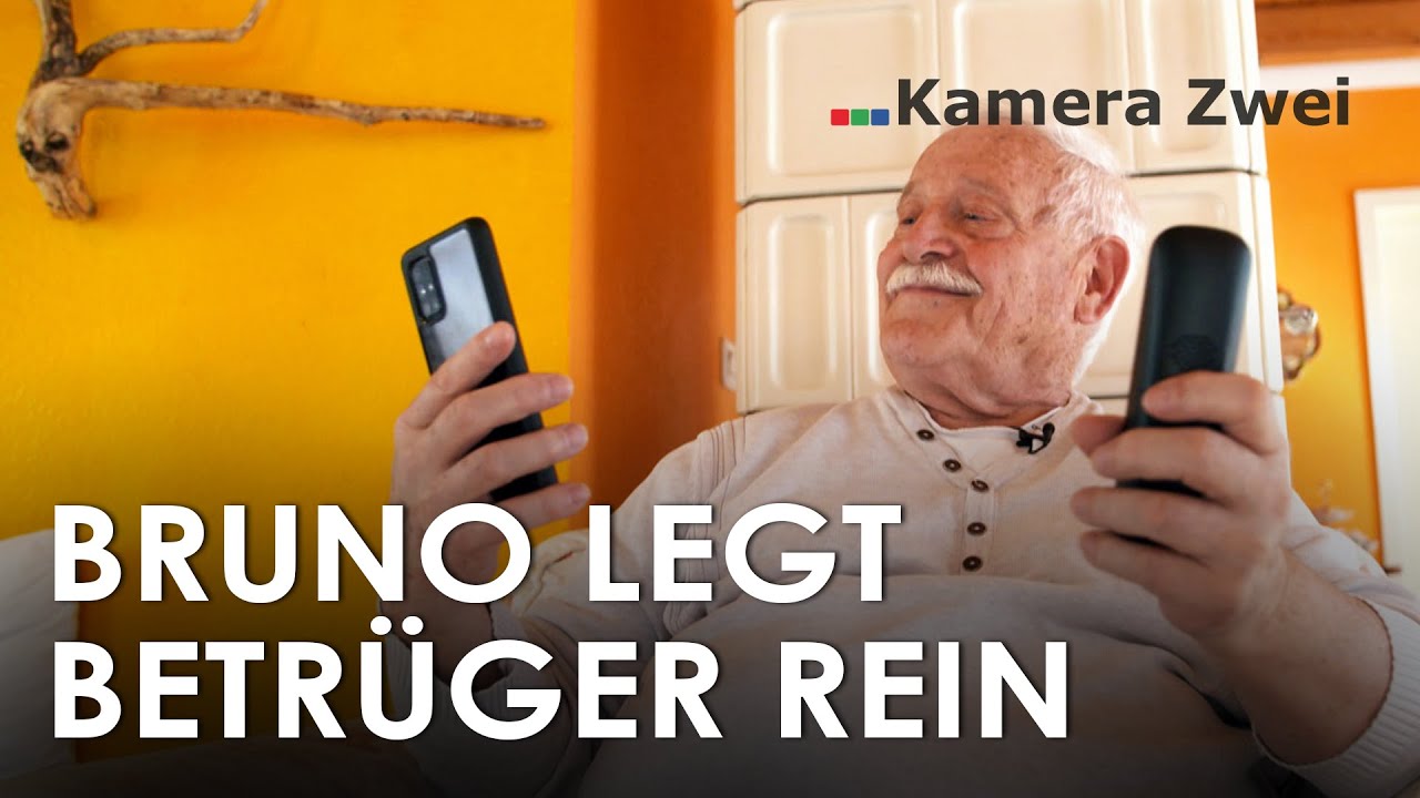 Betr&uuml;ger-Schreck Bruno stellt Schockanrufer Falle | Kamera Zwei