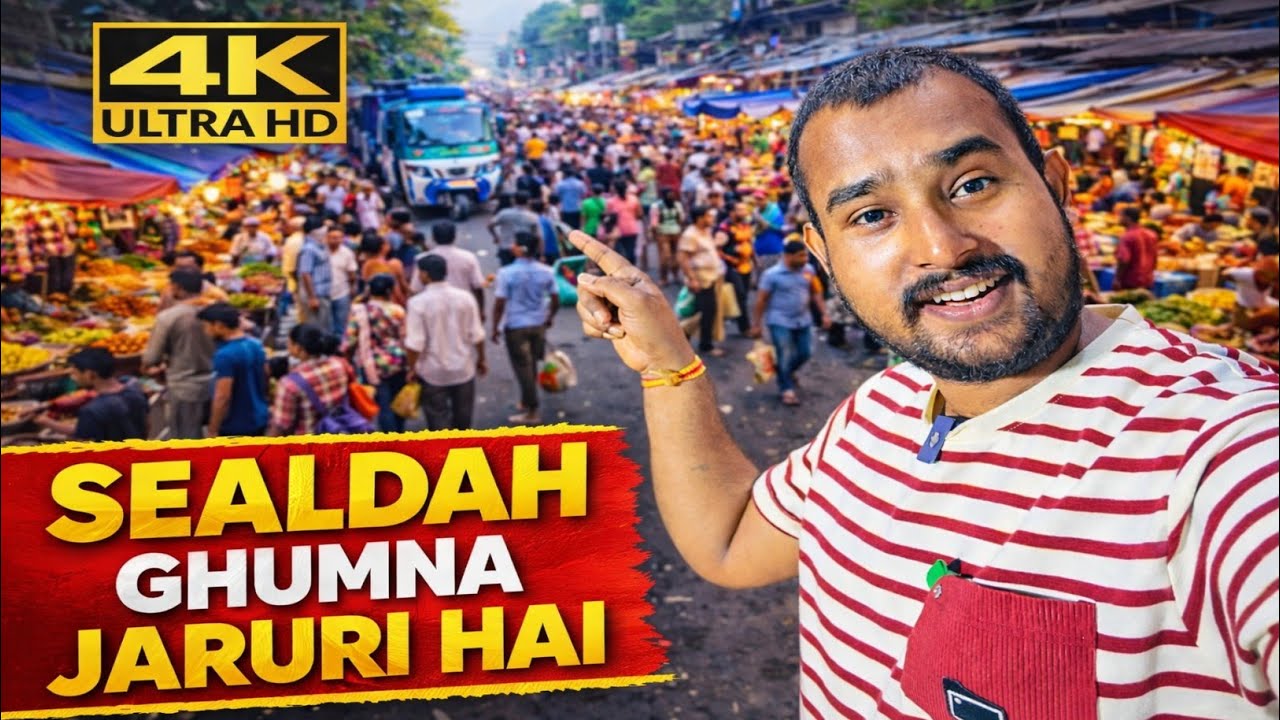 Sealdah Market Kolkata Exploration 😱
