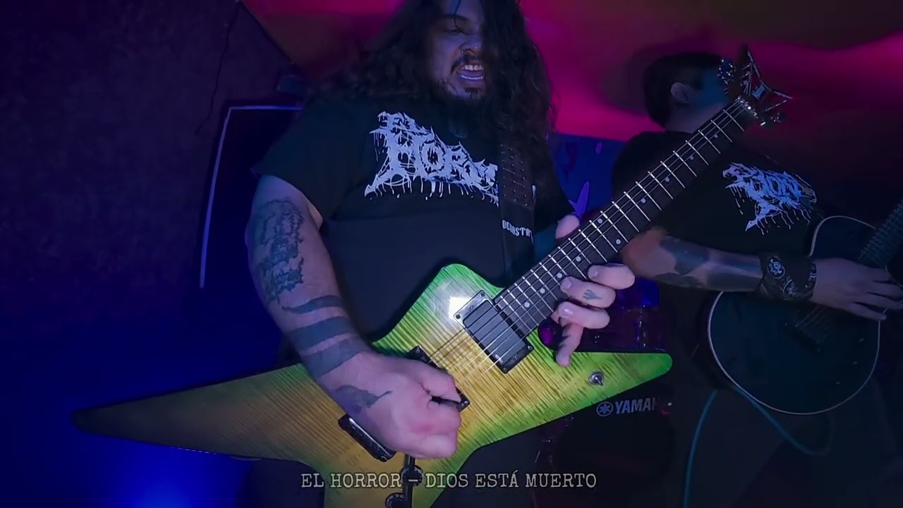 EL HORROR - DIOS ESTÁ MUERTO (EN VIVO DESDE EL FORO CULTURAL 