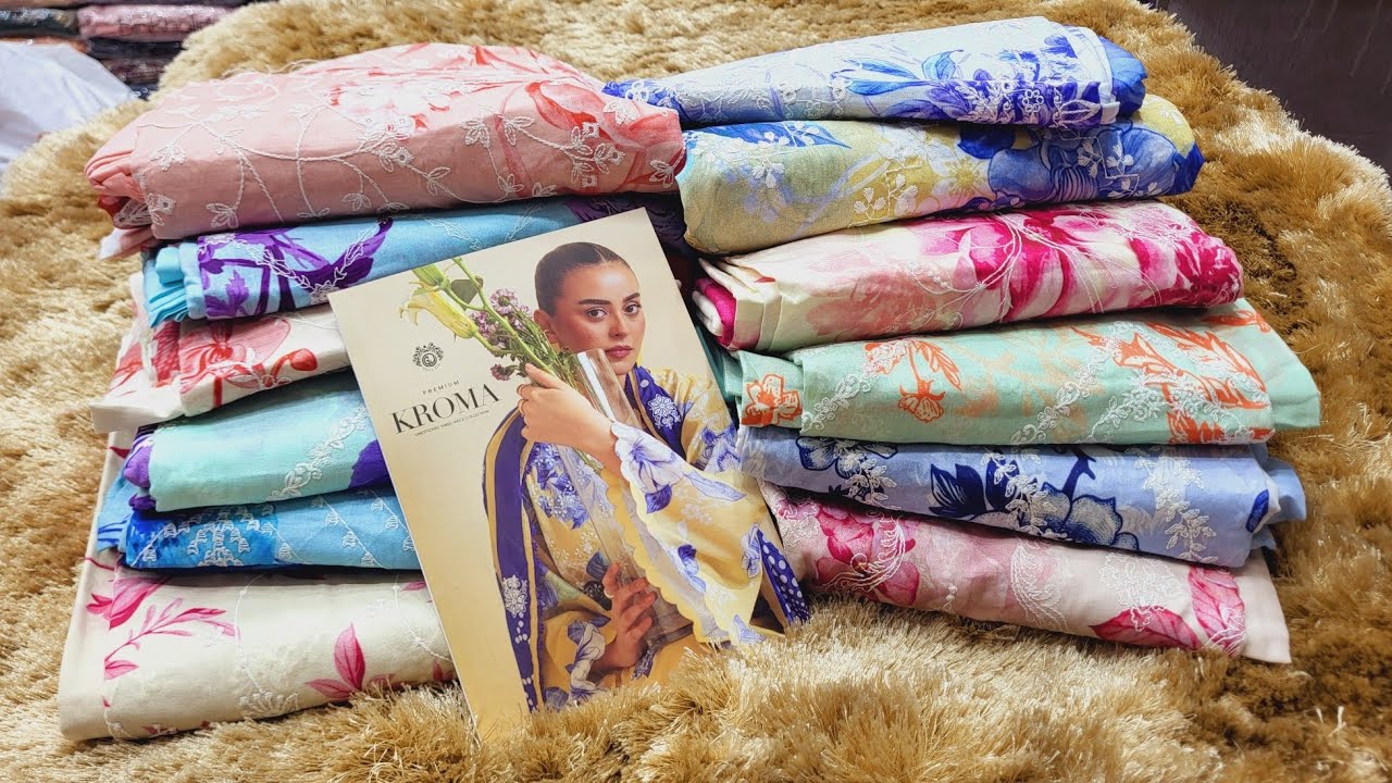 Kroma by Guljee Latest 🇵🇰 Pakistani Cotton Dress | নিউ ডিজাইন পাকিস্তানি ড্রেসের দাম