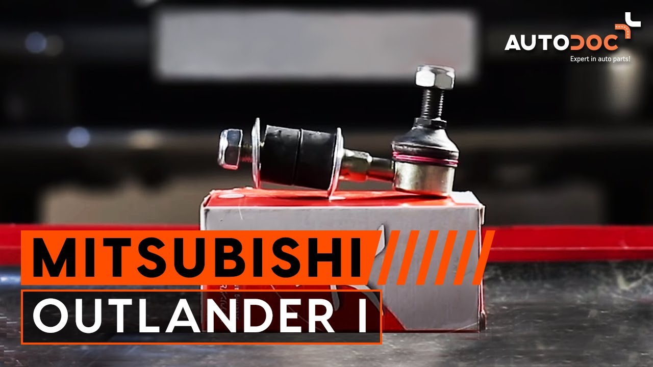 Kako zamenjati stabilizator prednji na Mitsubishi Outlander 1 VODIČ | AUTODOC