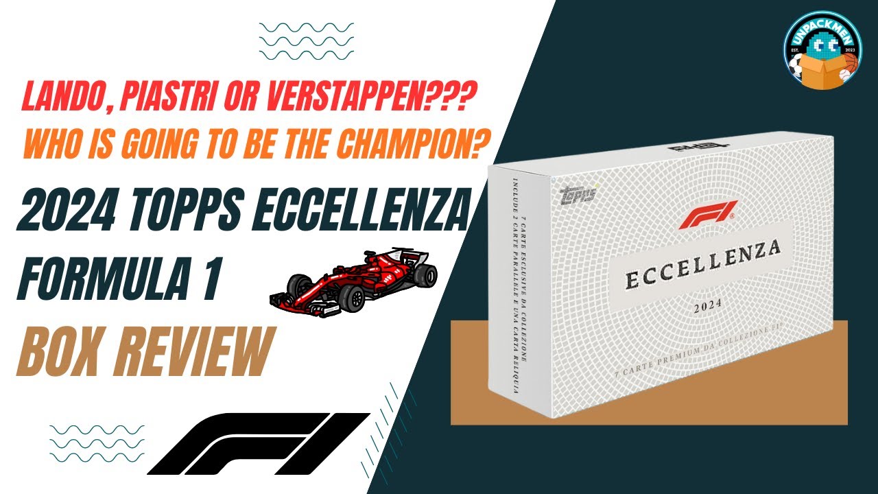 WE OPENED 1 BOX 2024 TOPPS ECCELLENZA FORMULA 1 BOX!😯