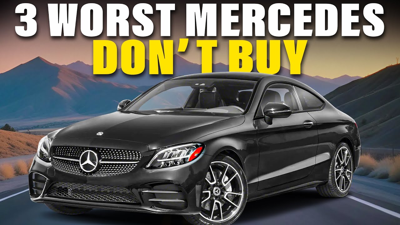 3 ХУДШИХ и 4 ЛУЧШИХ модели Mercedes C-класса в 2025 году