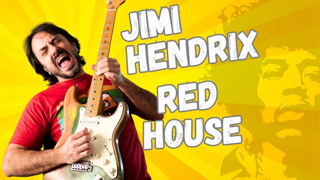 Slow Blues DA PAURA con Red House di Jimi Hendrix!