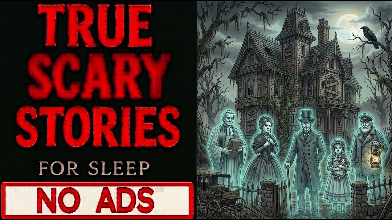 [NO ADS] 6 Hours True Horror Stories for Sleep | Gentle Rain Sounds | Black Screen Vol. 71