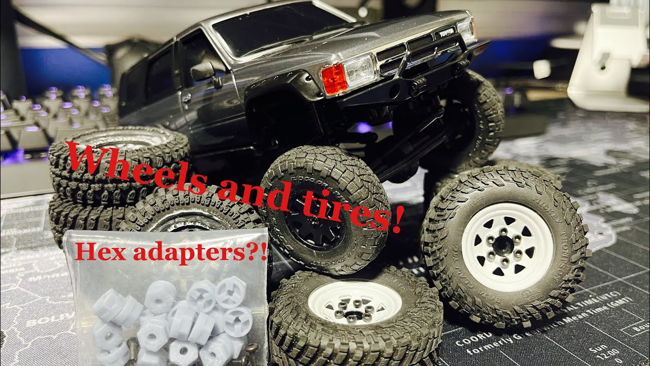 Kyosho mini Z 4x4 upgrade! Time for new tires