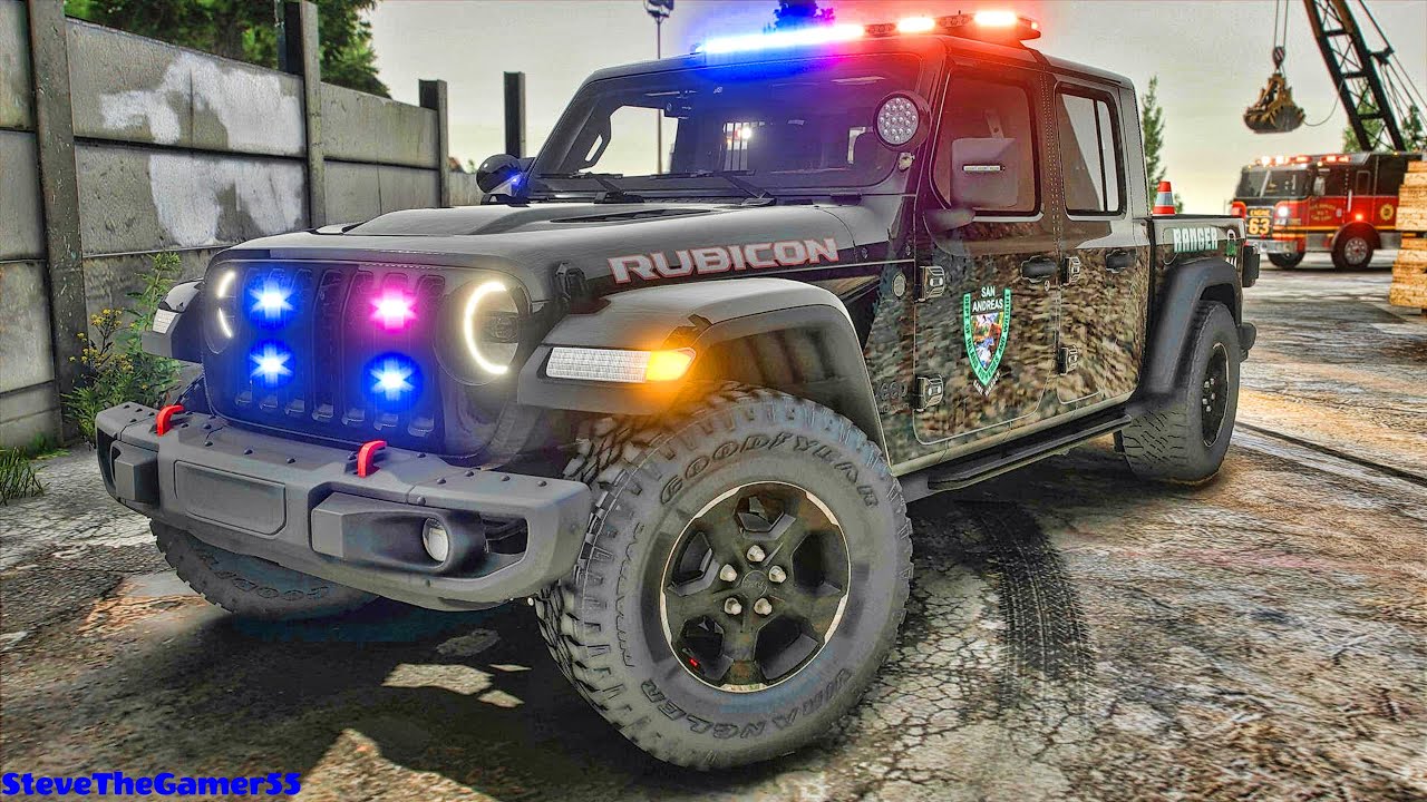 Играем в GTA 5 за ПОЛИЦЕЙСКОГО Park Ranger Patrol | GTA 5 Lspdfr Mod | #lspdfr