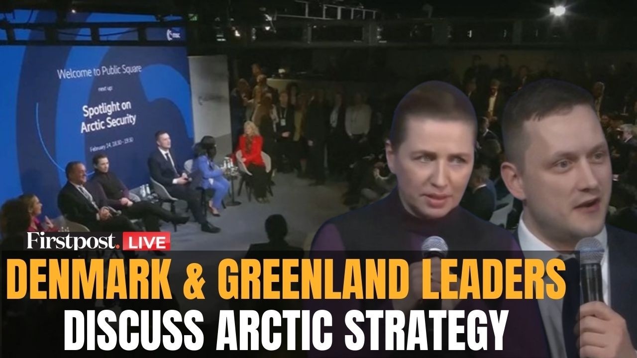 LIVE: Danish PM Frederiksen and Greenland's PM Nielsen Take Part in a Discussion on Arctic Security