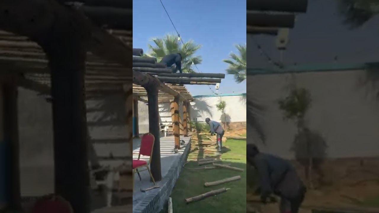 قبل وبعد كوخ الحرية