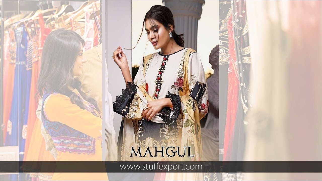 Stuff Export Shraddha Designer Mahgul Vol 1 Lawn Cotton Printed Pakistani Dress Material Catalog