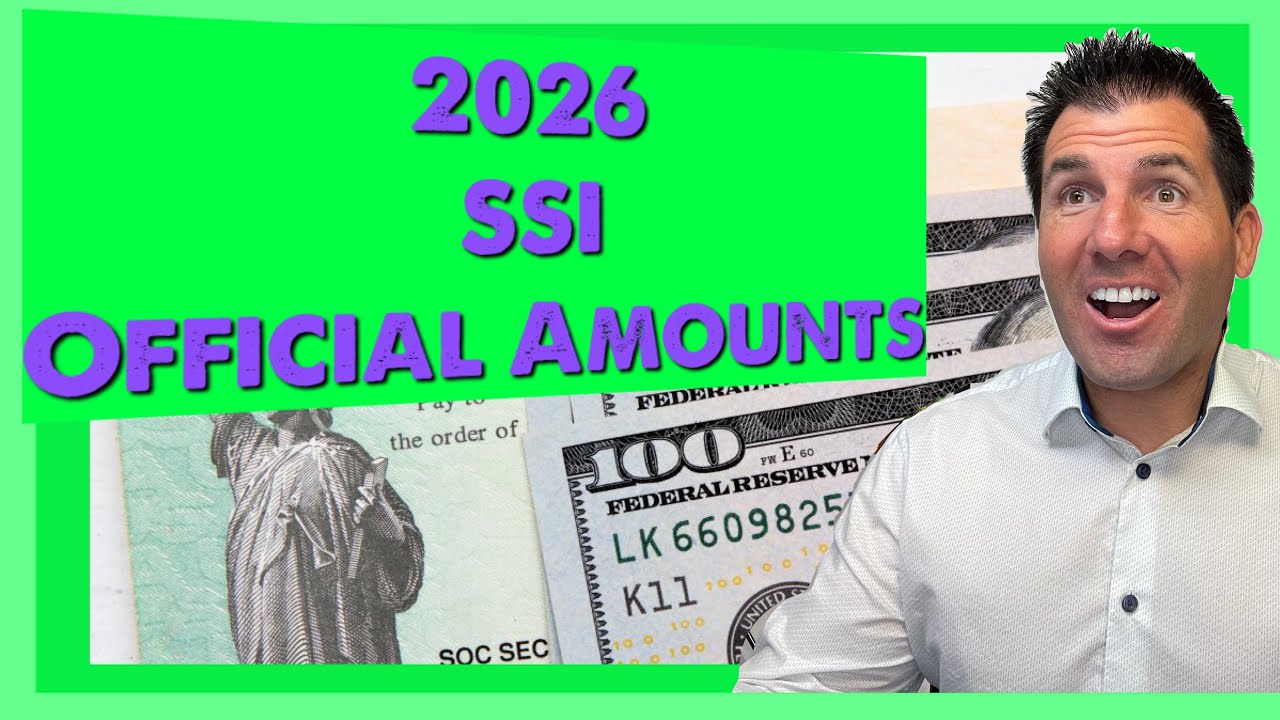 Официальные суммы пособий SSI за 2026 год от социального обеспечения