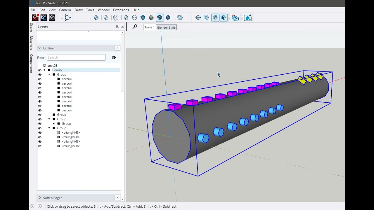 ms Same Group - SketchUp extension