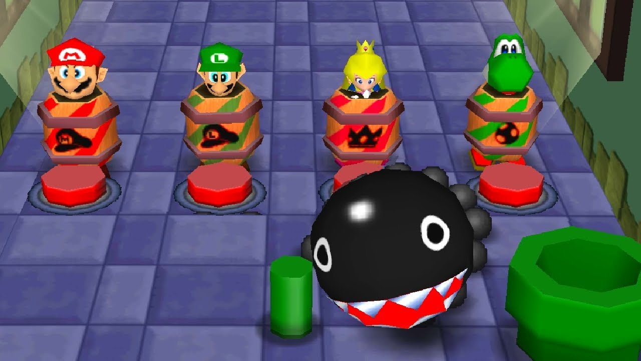 Mario Party 2 - All Minigames (Master CPU)