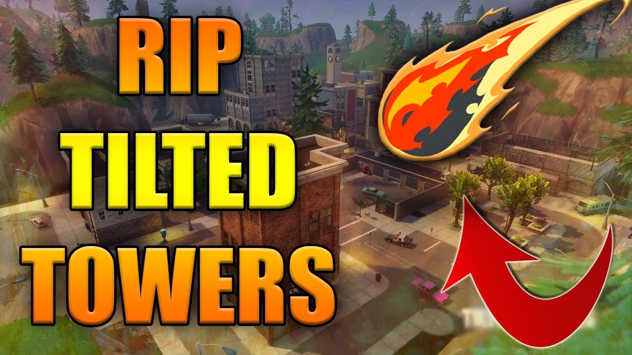 TILTED TOWERS GETTING NUKED SOON IN FORTNITE!!!