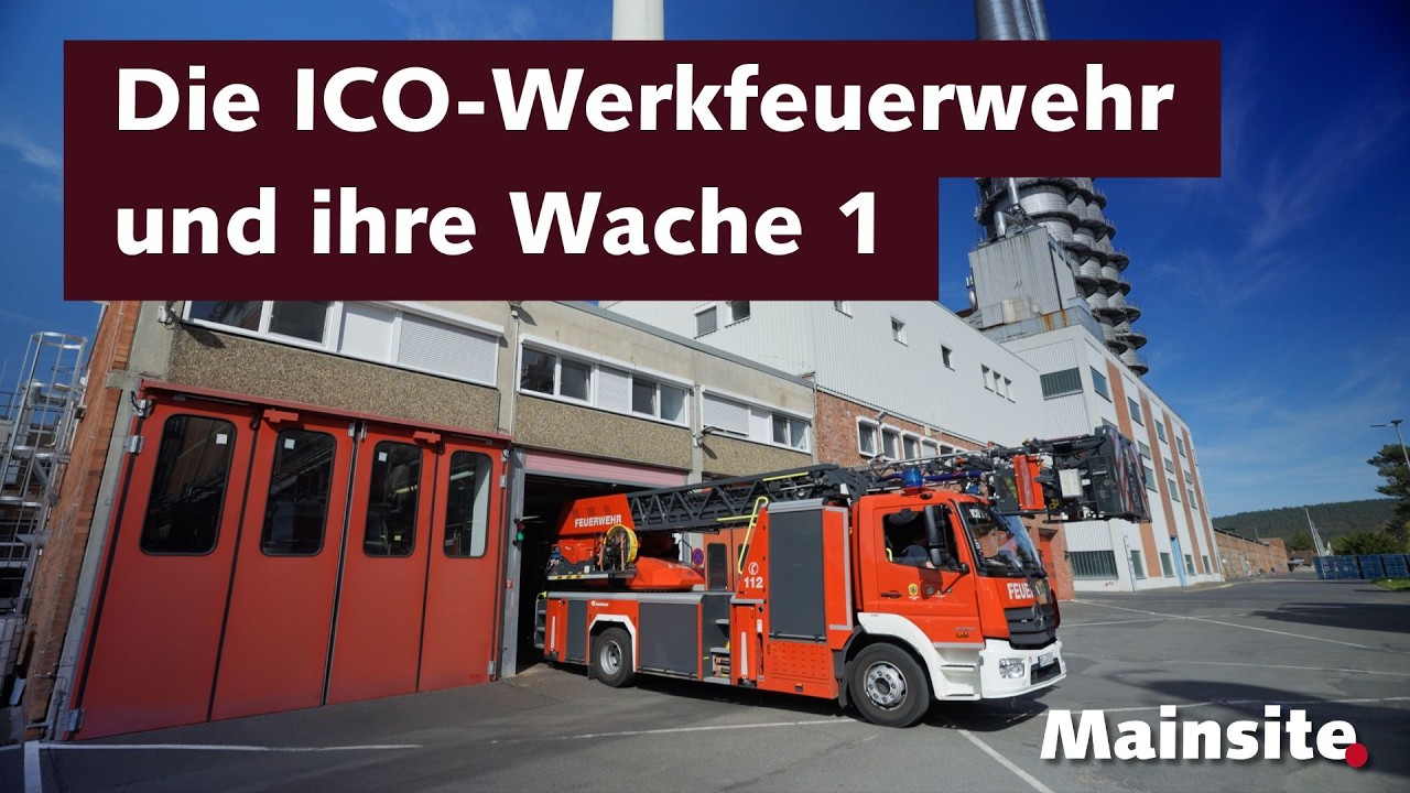 Die ICO-Werkfeuerwehr  pr&auml;sentiert ihre modernisierte Feuerwache