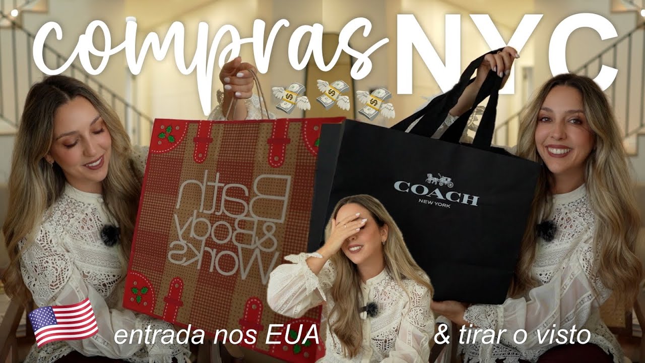 tudo o que comprei NYC + Q&A (visto, entrada EUA, alfândega...)