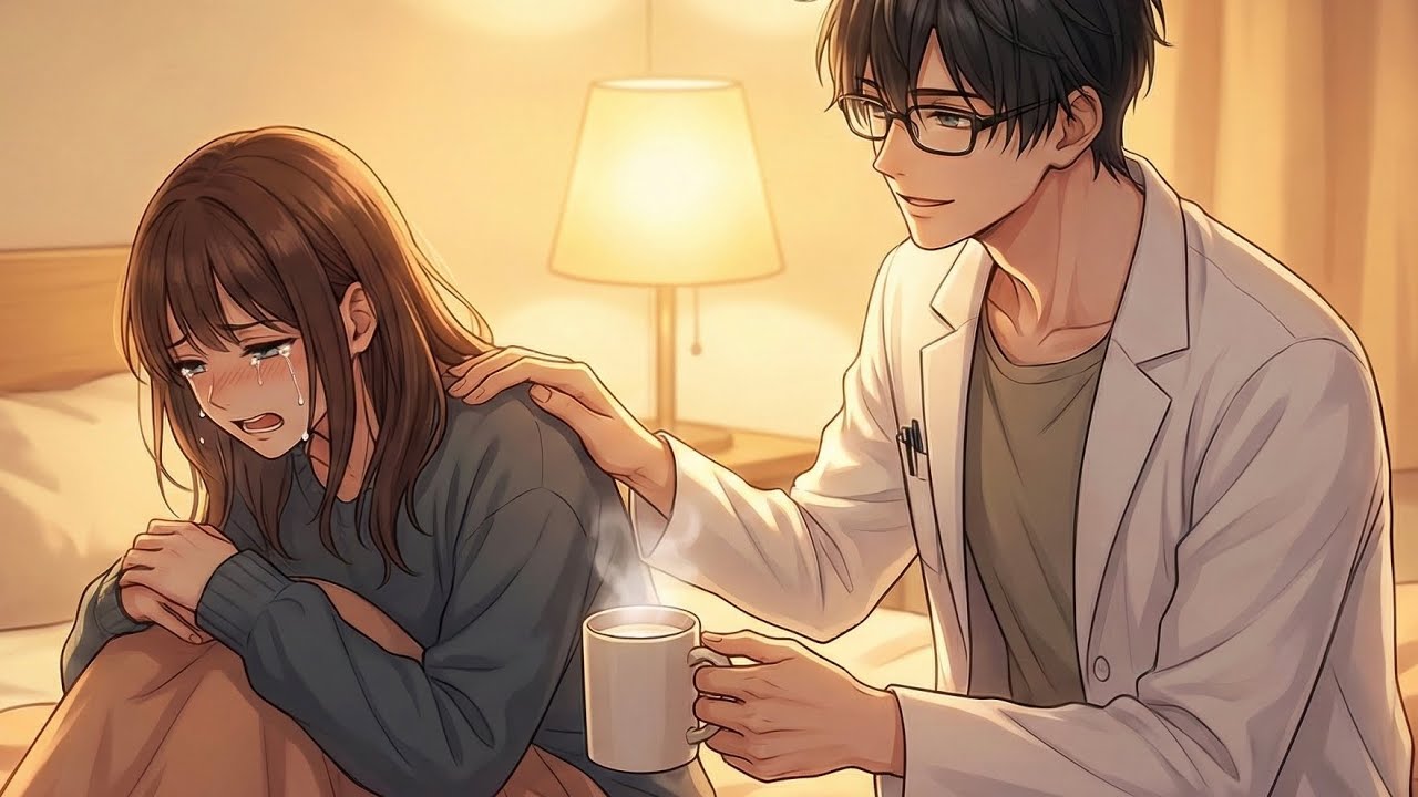 【看病ﾎﾞｲｽ】毒親の虐待で重度のパニック発作を起こしてしまう彼女を関西弁の軽妙なトークで眠りにつかす医者彼氏【ASMR】