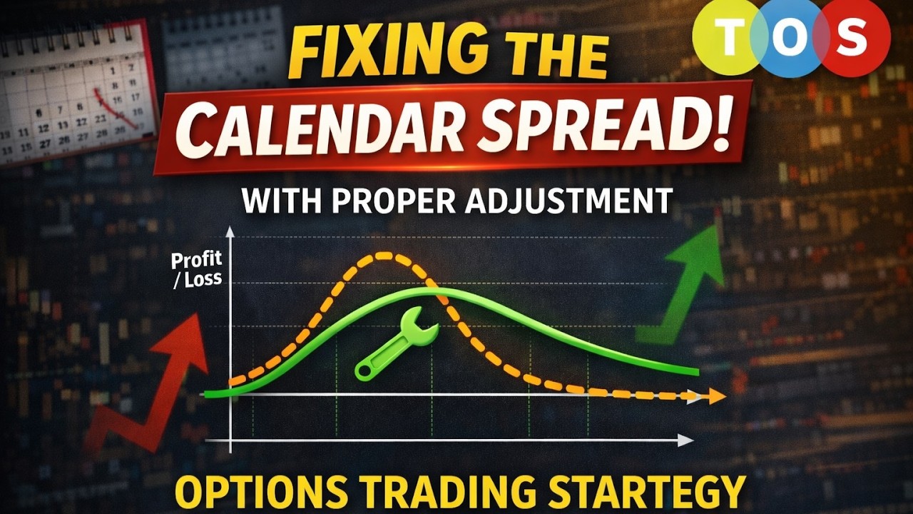 Nifty Calendar Spread Adjustment Strategy | The Option School
