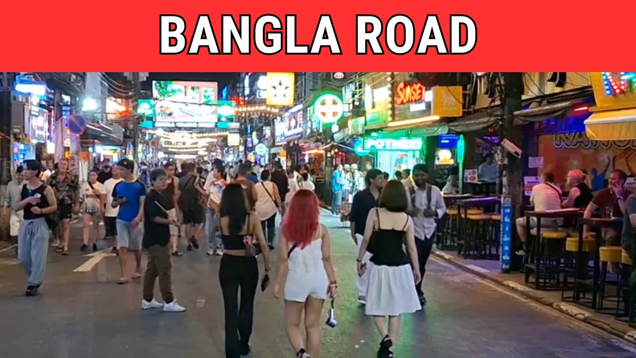 Bangla Road Phuket 2025 🌃 | Walking the CRAZIEST Street in Patong Thailand
