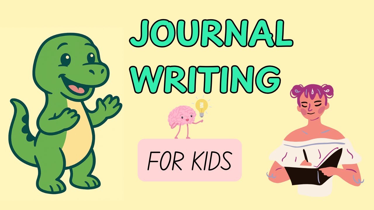 Simple Journaling for Kids ✏️ | Draw & Write Your Feelings 🦖!