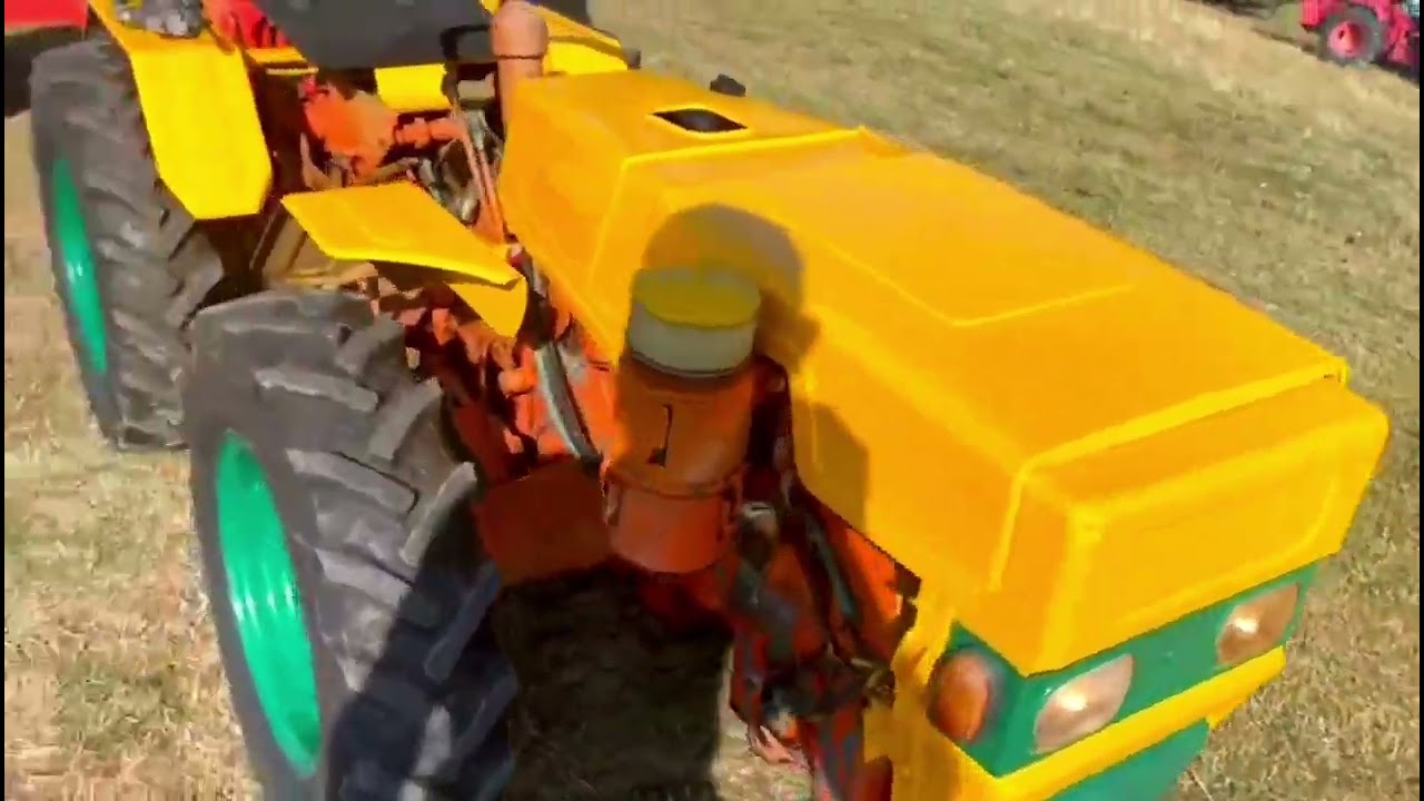 Tractoras articulat Pasquali cu remorcă actionata de cardan, tracțiune 6x6.... 🤔