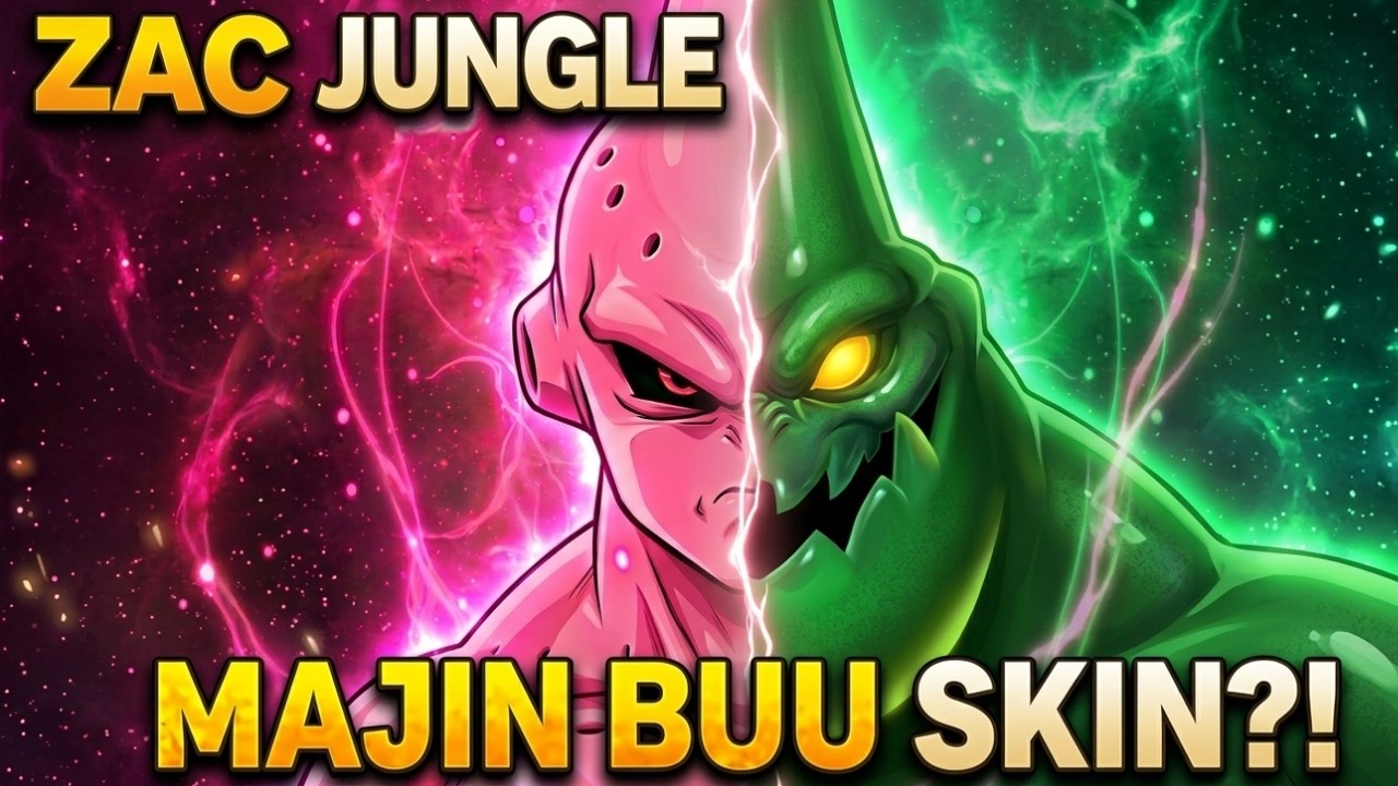 Zac Jungle Ranked Climb (Majinn Buu Skin) #leagueoflegends
