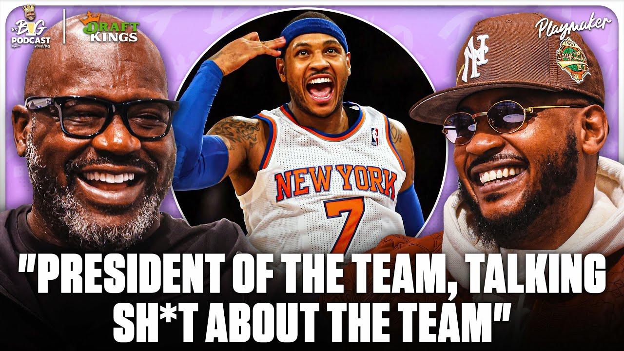 Кармело Энтони и Шак откровенно поговорили о Филе Джексоне.