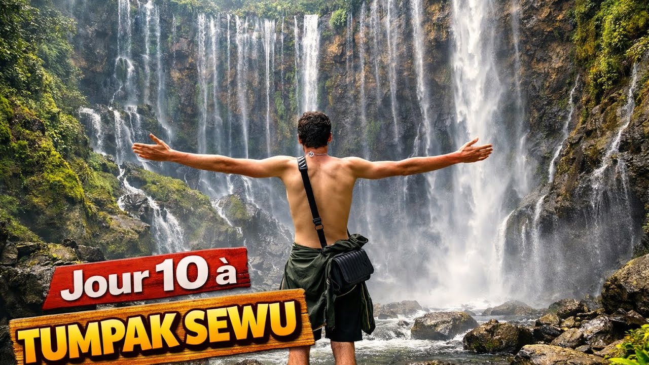 JOUR 10 - LA PLUS BELLE CASCADE D’INDONÉSIE