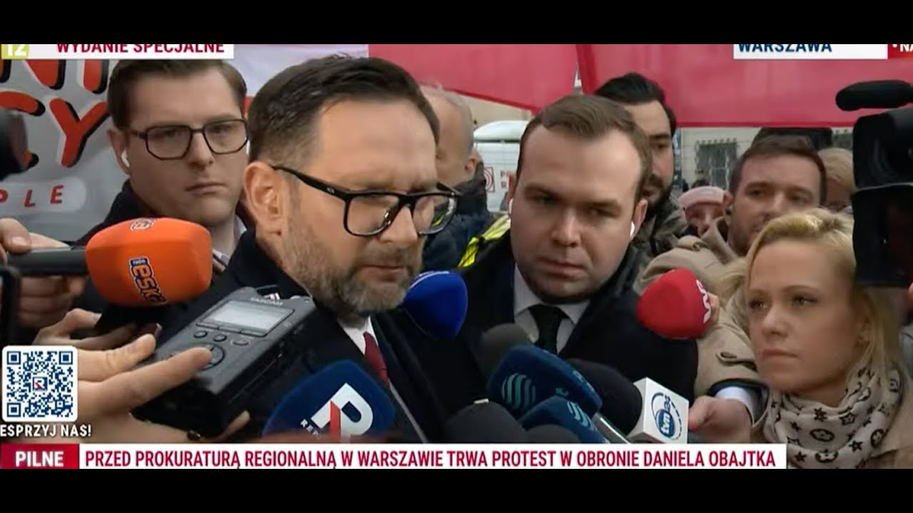 Daniel Obajtek opuścił prokuraturę! ,,Nie poddam się i poradzę sobie z tą zarazą''