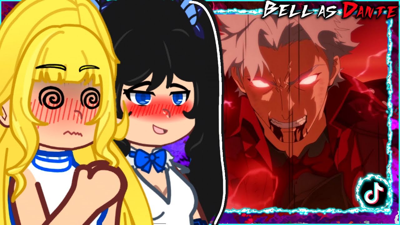 🇺🇸/🇧🇷/🇪🇸 Danmachi React to Bell As Dante - Gacha React