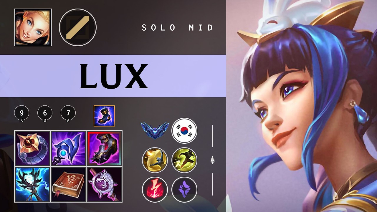 Lux Mid vs Orianna - KR Diamond Patch 26.03