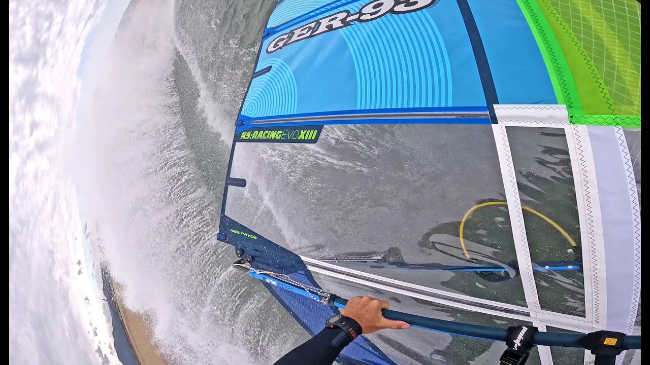 Speed Windsurfing with JP Australia 45.5 Proto 2023 and the new Neil Pryde EVO XIII | Andy Laufer 4K