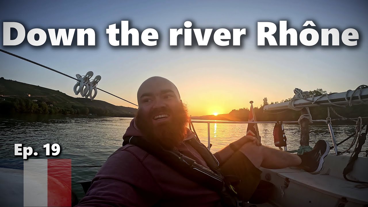 Down the river Rhône with an electric engine (mostly) | Ep. 19